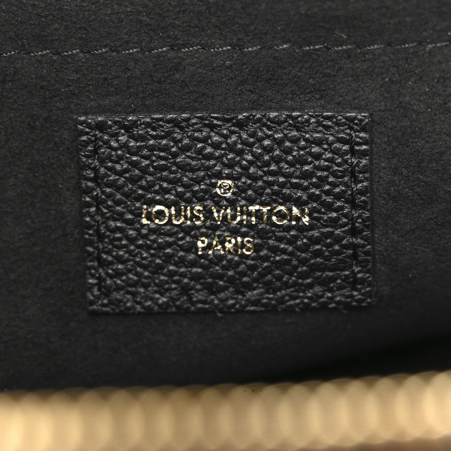 Louis Vuitton Empreinte Monogram Giant Multi Pochette Accessories Black 7 of 14