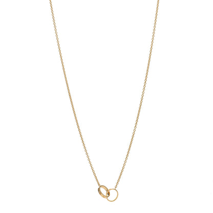Cartier 18K Yellow Gold Interlocking LOVE Necklace 1 of 3