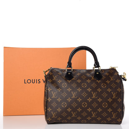 Louis Vuitton Monogram My World Tour Speedy Bandouliere 30 Black 10 of 10