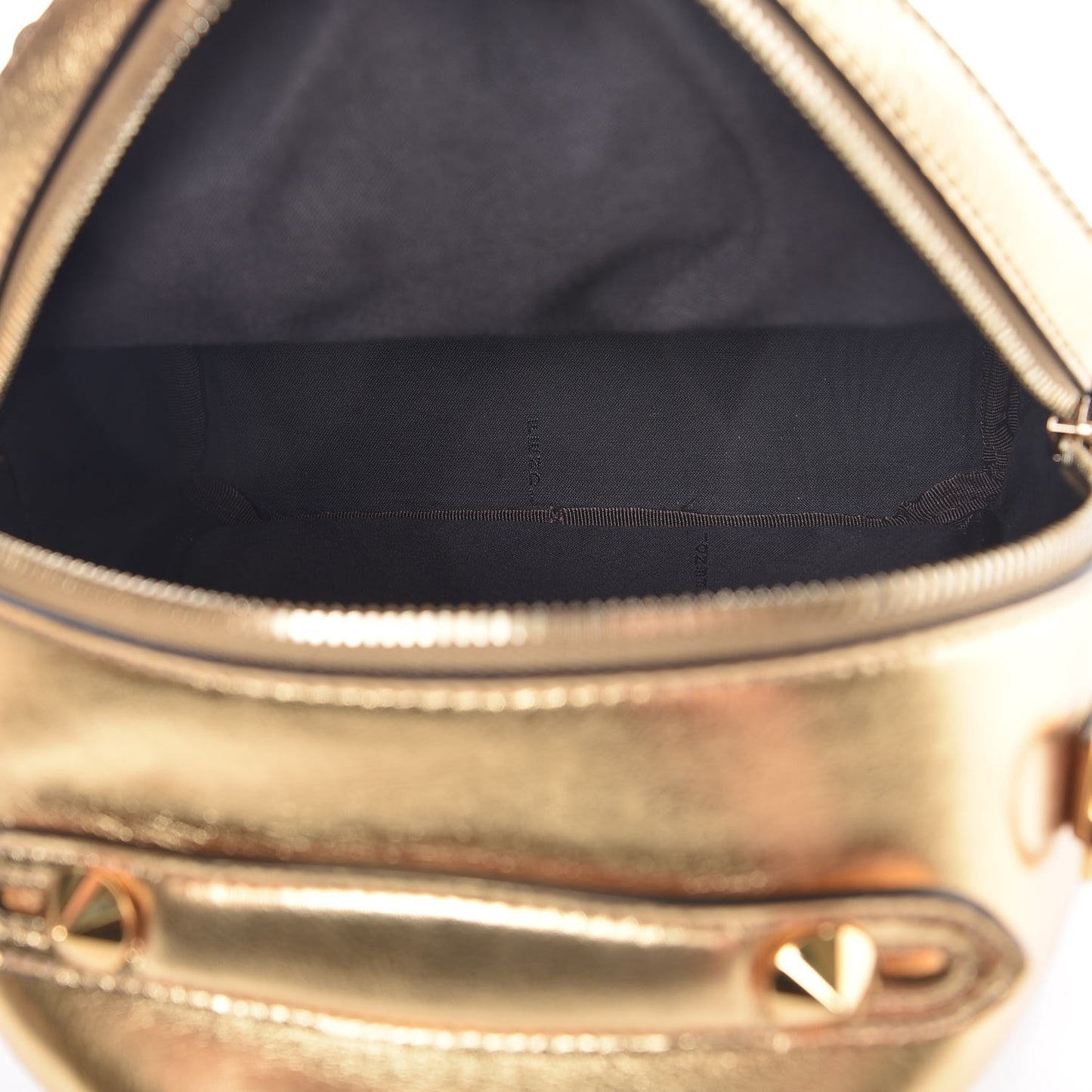 Vitello Catalan Mirror Flowerland Backpack Gold