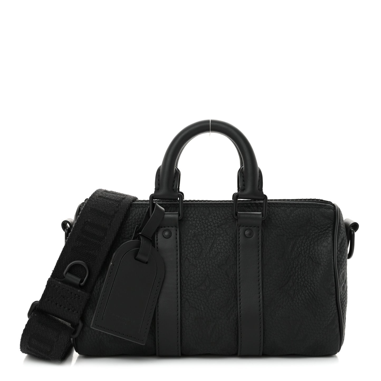 Monogram Taurillon Keepall Bandouliere 25 Black