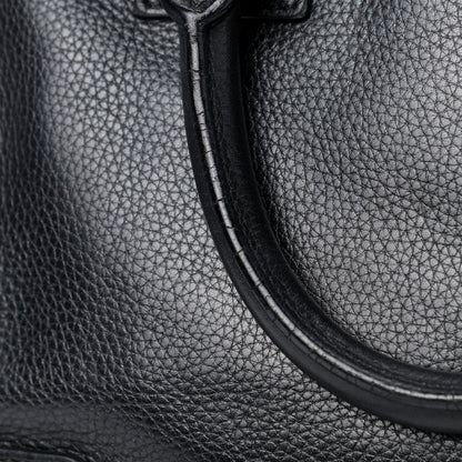 Loewe Grained Calfskin Cruz Tote Black 9 of 11