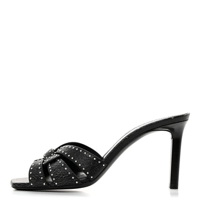 Saint Laurent Tribute Slide 85 Mules 37.5 Black 1 of 11