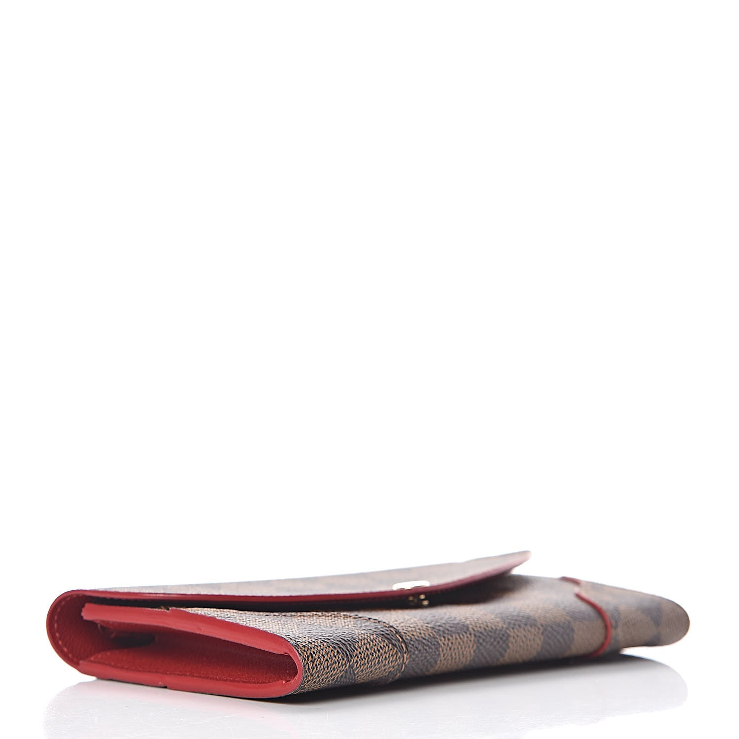 Louis Vuitton Damier Ebene Caissa Wallet Cherry 4 of 6
