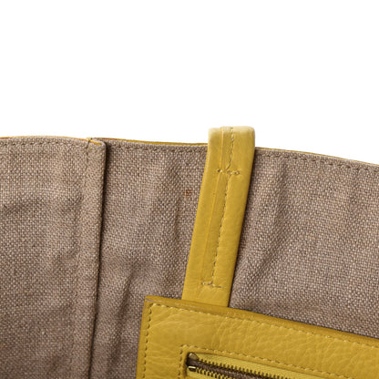 Celine Soft Grained Calfskin Small Belt Cabas Phantom Sunflower 8 of 11