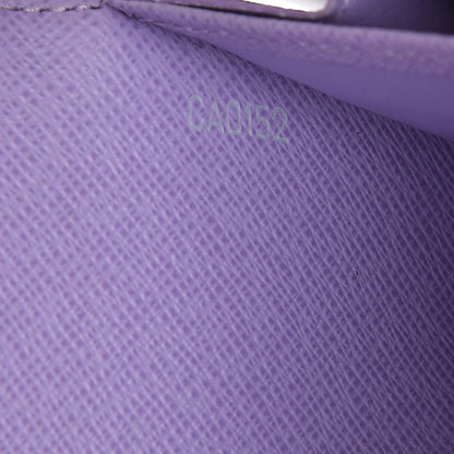 Louis Vuitton Monogram Multicolor Sarah Wallet Black Violet 7 of 8