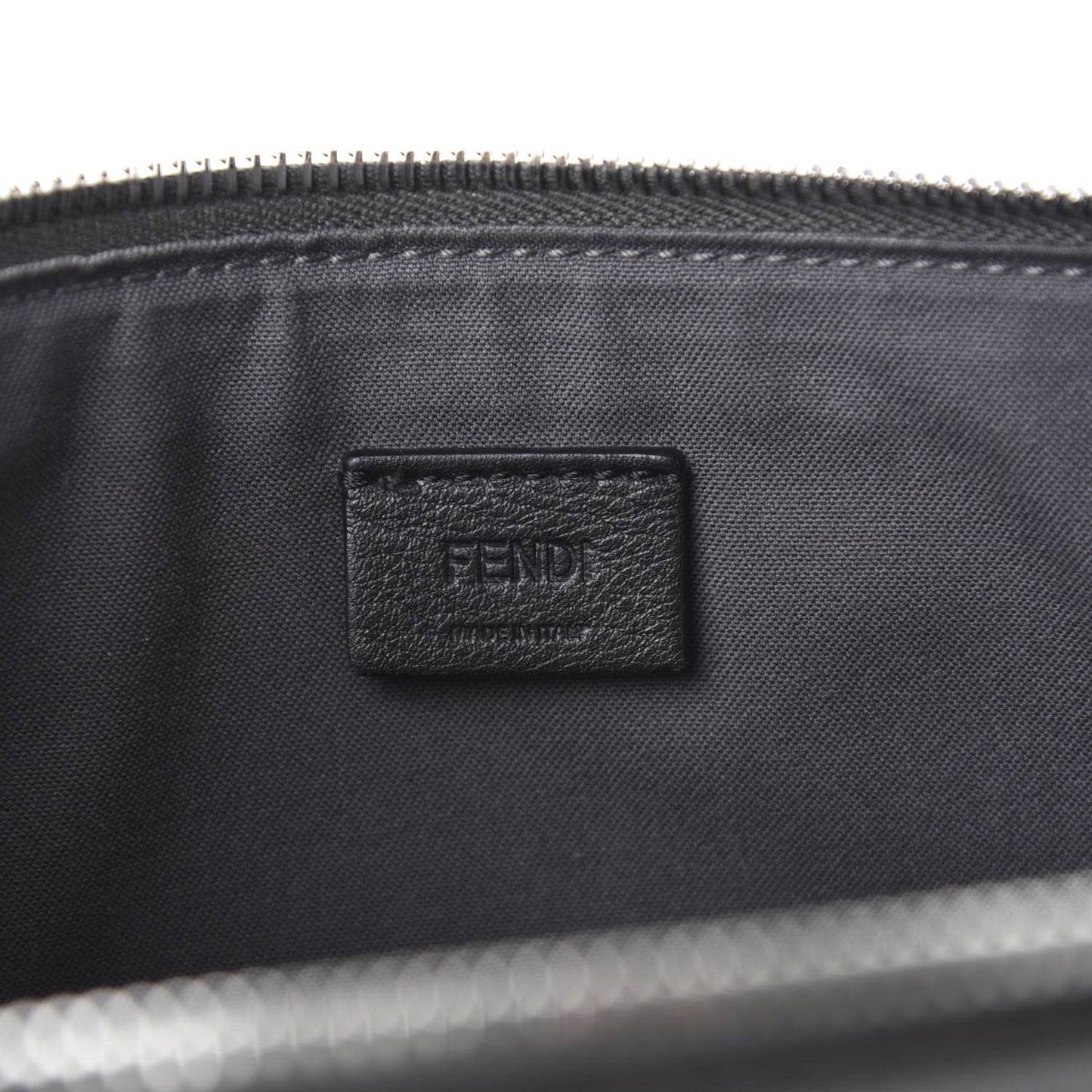 Vitello Dolce Studded Mini 2Jours Pouch Black Multicolor