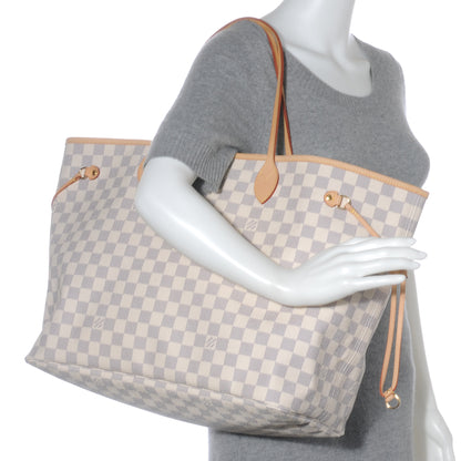 Louis Vuitton Damier Azur Neverfull GM 2 of 7