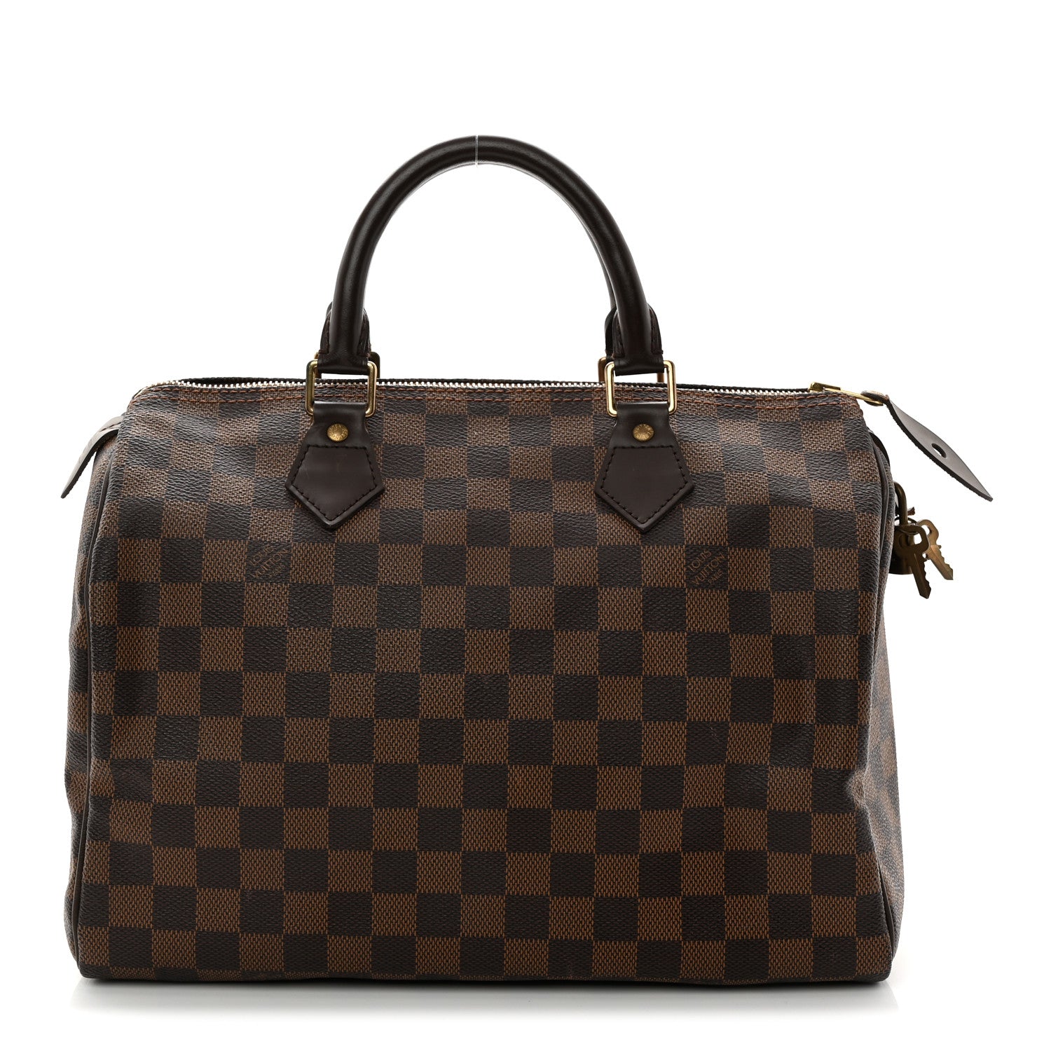 Louis Vuitton Damier Ebene Speedy 30 1 of 12