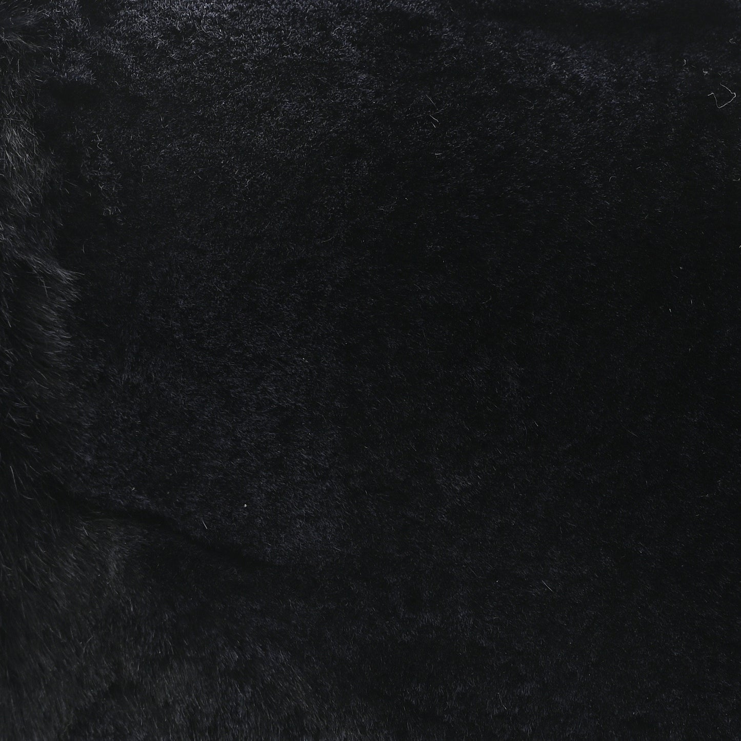 Lapin Rabbit Fur Flap Blue