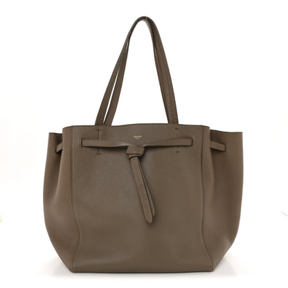 Celine Soft Grained Calfskin Small Belt Cabas Phantom Taupe 1 of 11