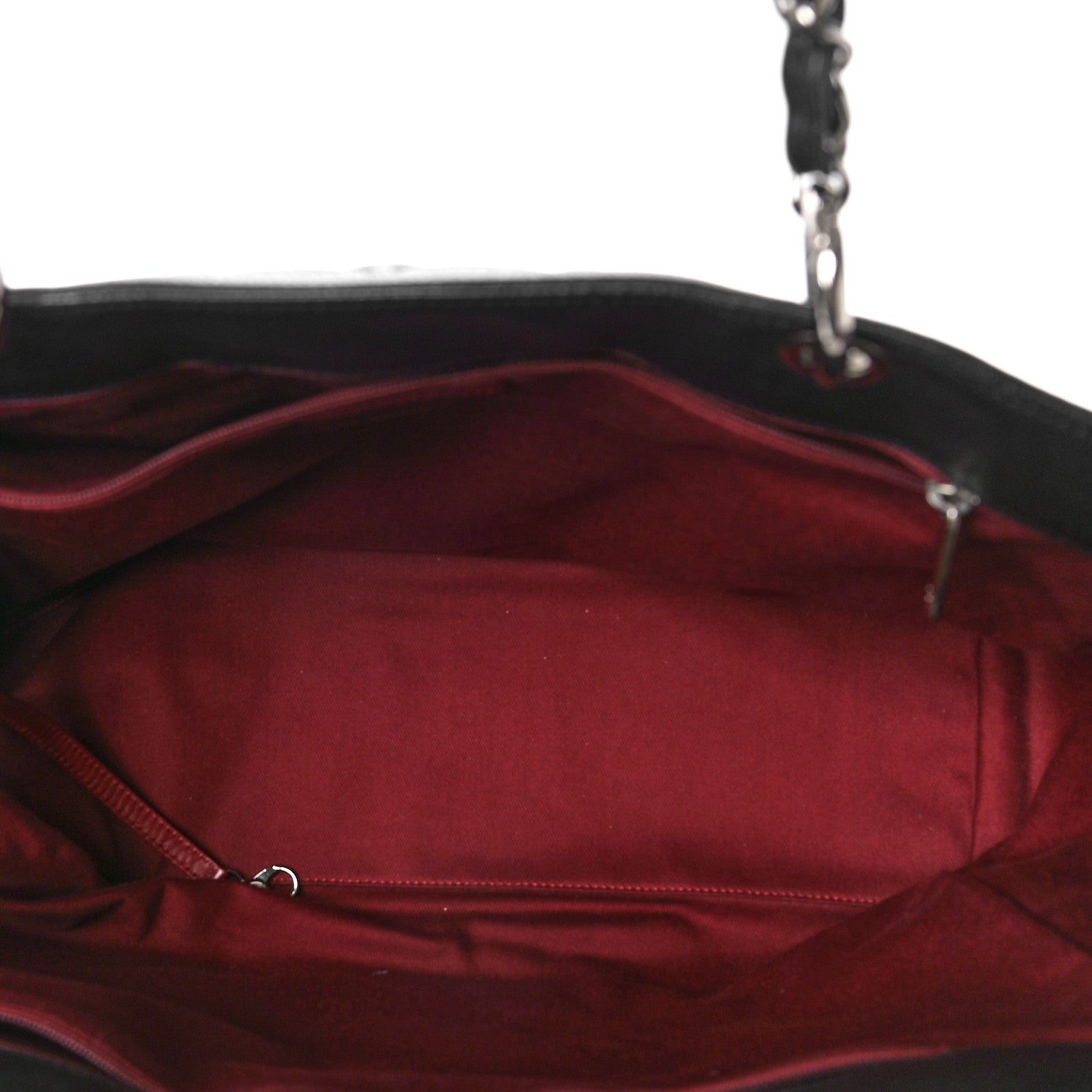 Chanel Caviar Quilted Shopping Tote Black 6 of 10