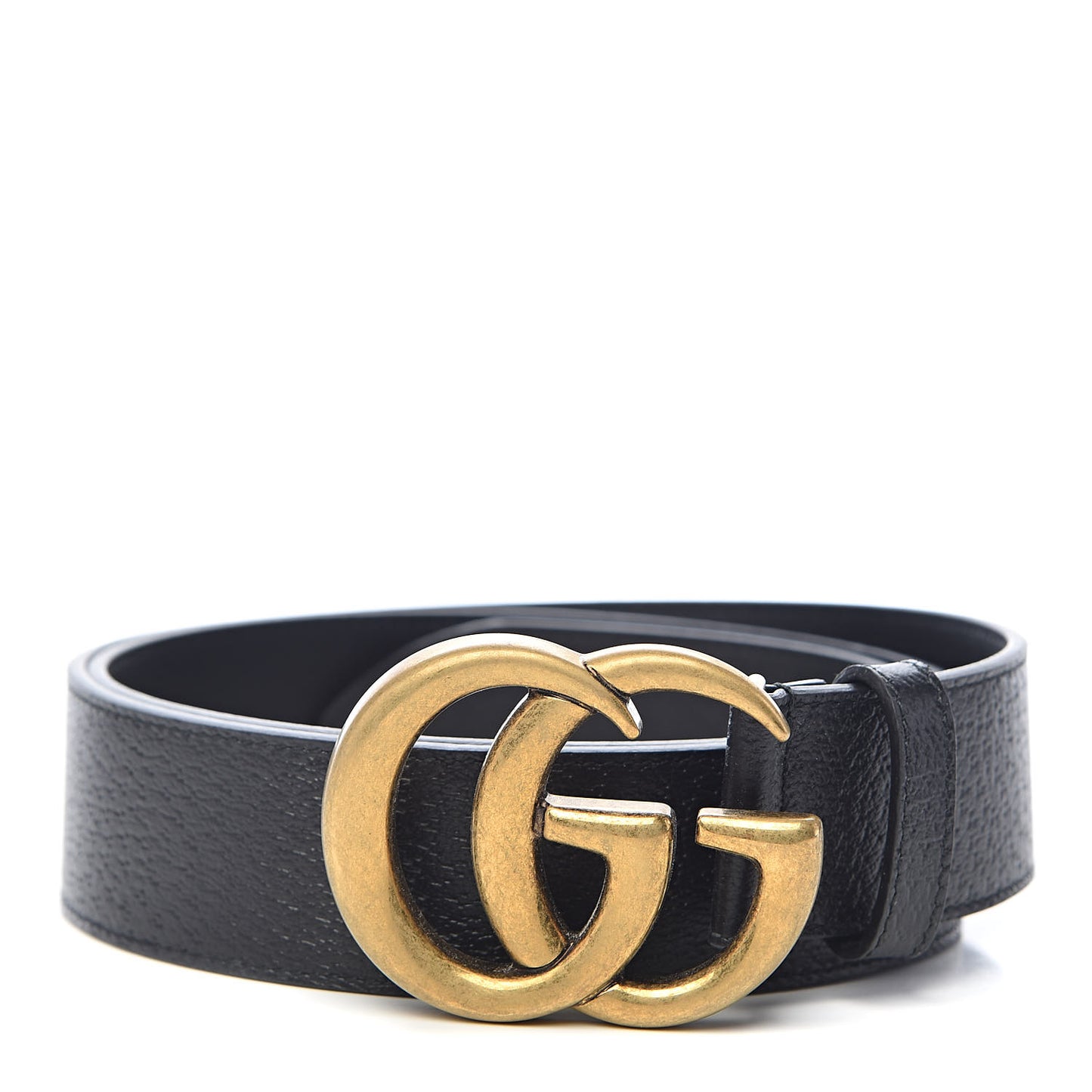 Textured Calfskin Double G 40mm Belt 100 40 Black