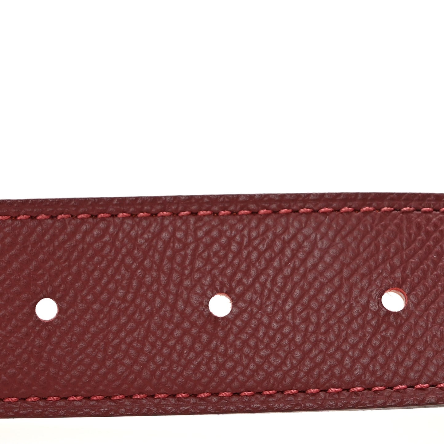 Epsom 32mm Reversible Jumbo Belt  95 38 Rouge H Orange
