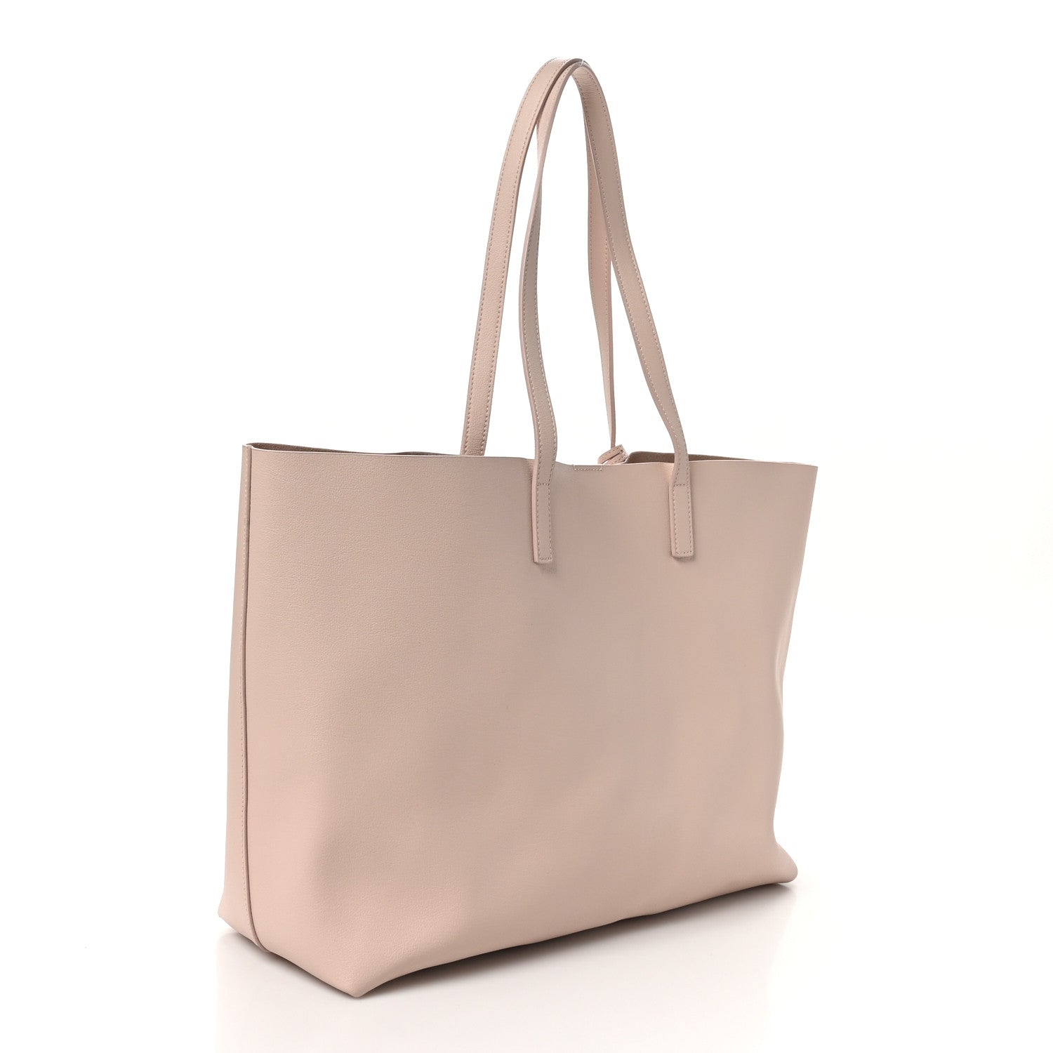 Saint Laurent Calfskin Large Shopping Tote Pale Blush 4 of 12