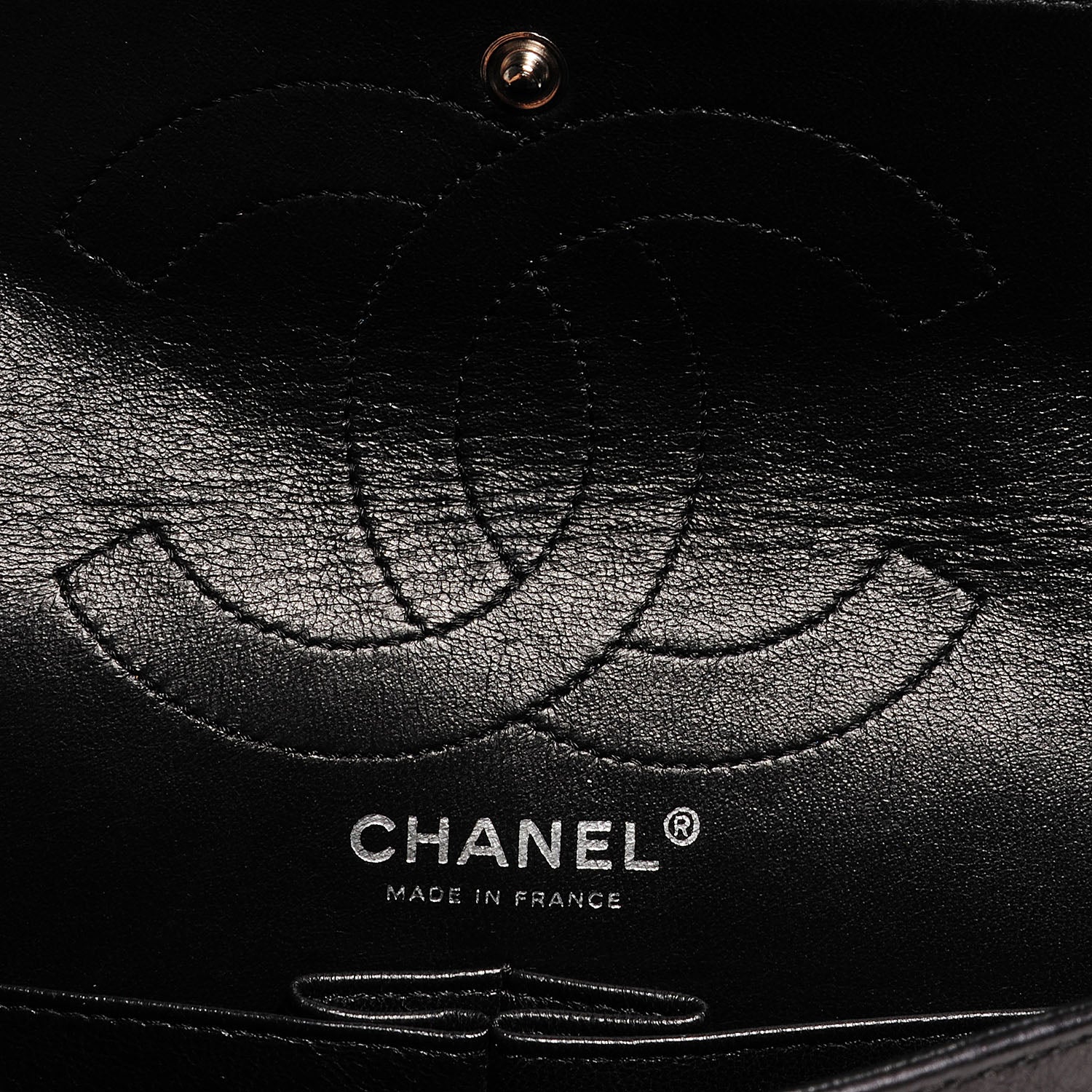 Chanel Metallic Calfskin 2.55 Reissue 226 Flap Black 7 of 10