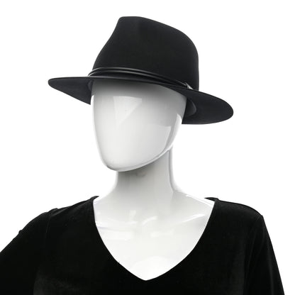 Hermes Felt Chapeau Duke Hat 58 Black 2 of 9