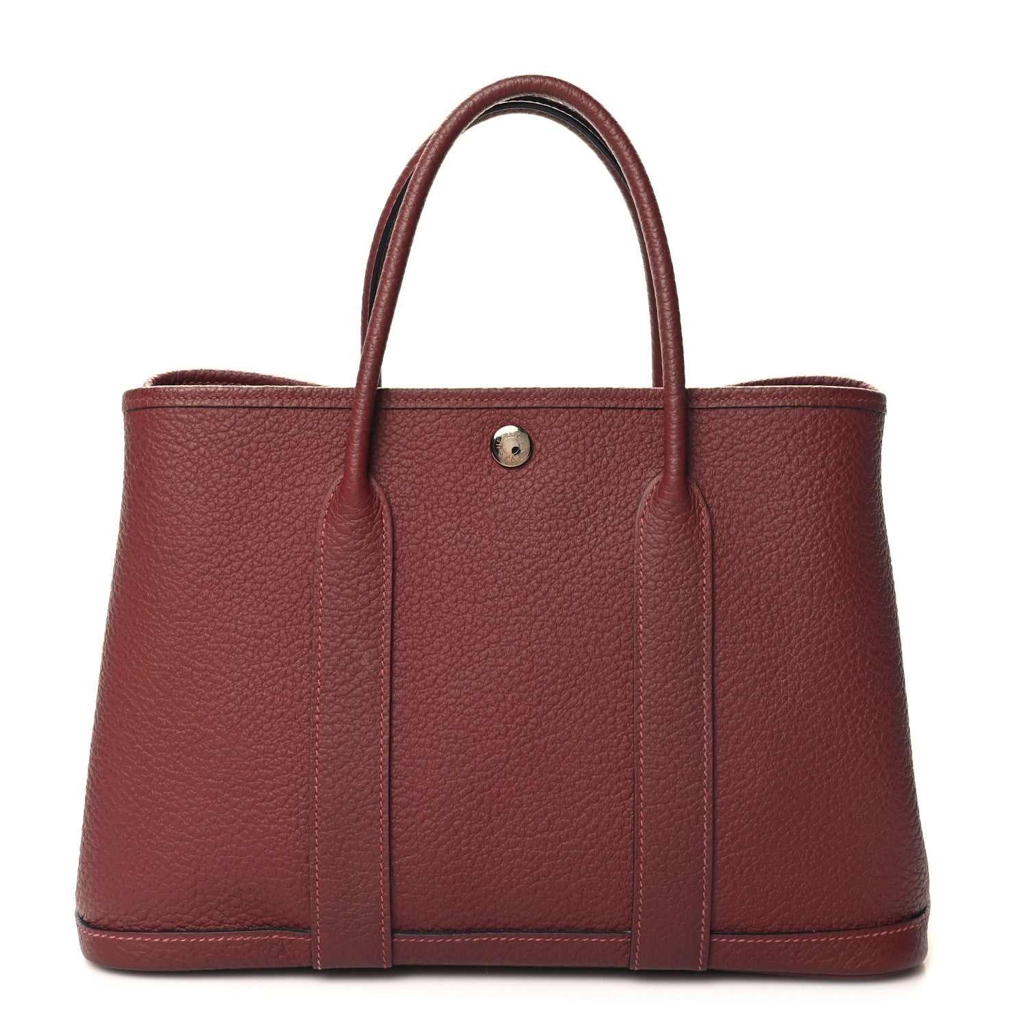 Hermes Vache Country Garden Party 30 TPM Rouge H 1 of 9