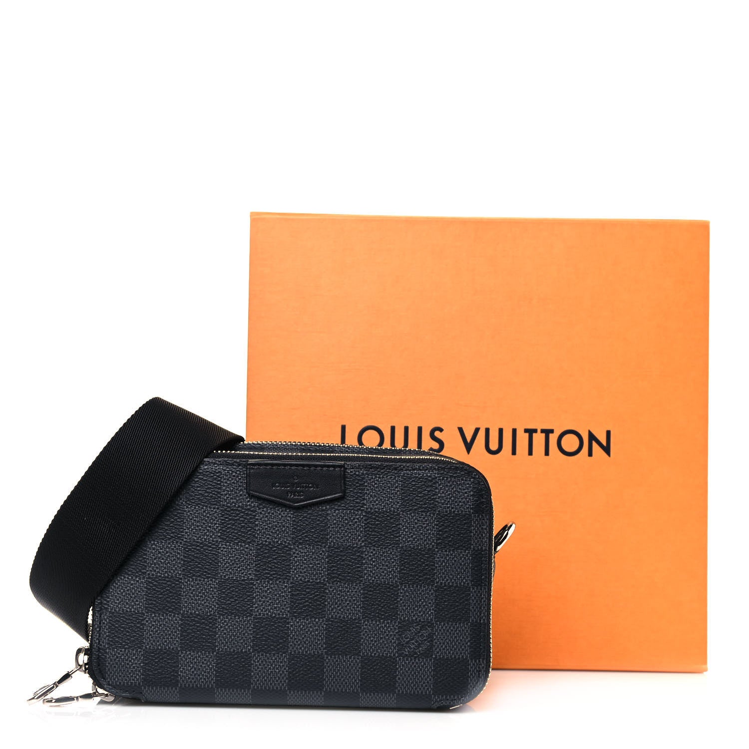 Louis Vuitton Damier Graphite Alpha Wearable Wallet 8 of 8