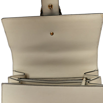 Gucci Calfskin Bamboo Web Medium Dionysus Top Handle Bag White Blue Hibiscus Red 12 of 13