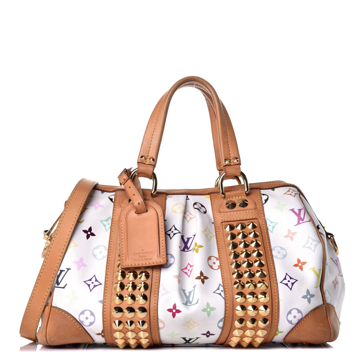 Louis Vuitton Monogram Multicolor Courtney MM White 1 of 11