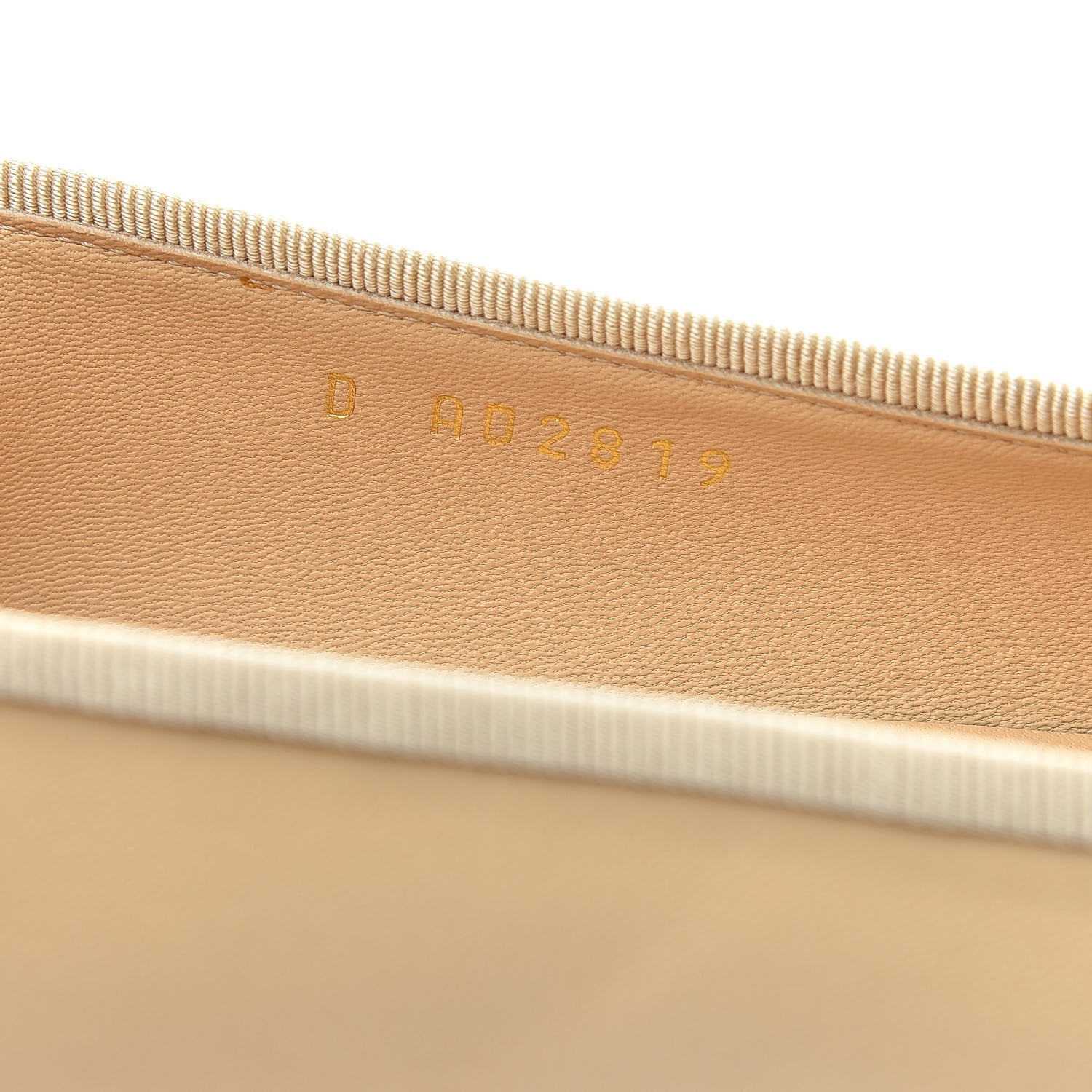 Chanel Lambskin Cap Toe Ballerina Flats 41 Beige Black 8 of 10