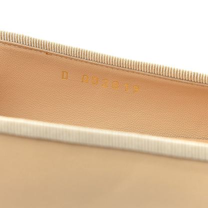 Chanel Lambskin Cap Toe Ballerina Flats 41 Beige Black 8 of 10