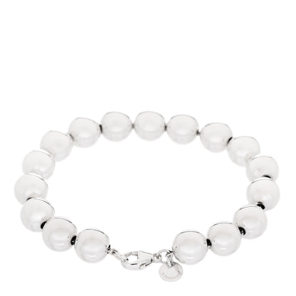 Tiffany Sterling Silver 10mm HardWear Ball Bracelet 2 of 4
