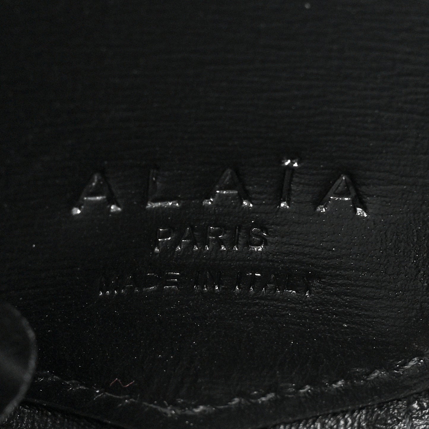 Calfskin Le Coeur Bag Black