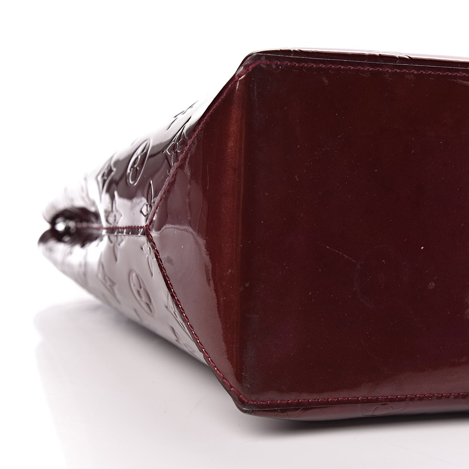 Louis Vuitton Vernis Wilshire MM Rouge Fauviste 11 of 17
