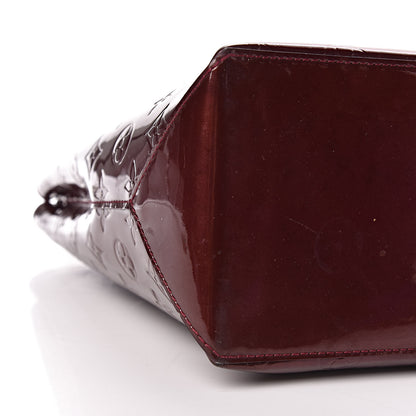 Louis Vuitton Vernis Wilshire MM Rouge Fauviste 11 of 17