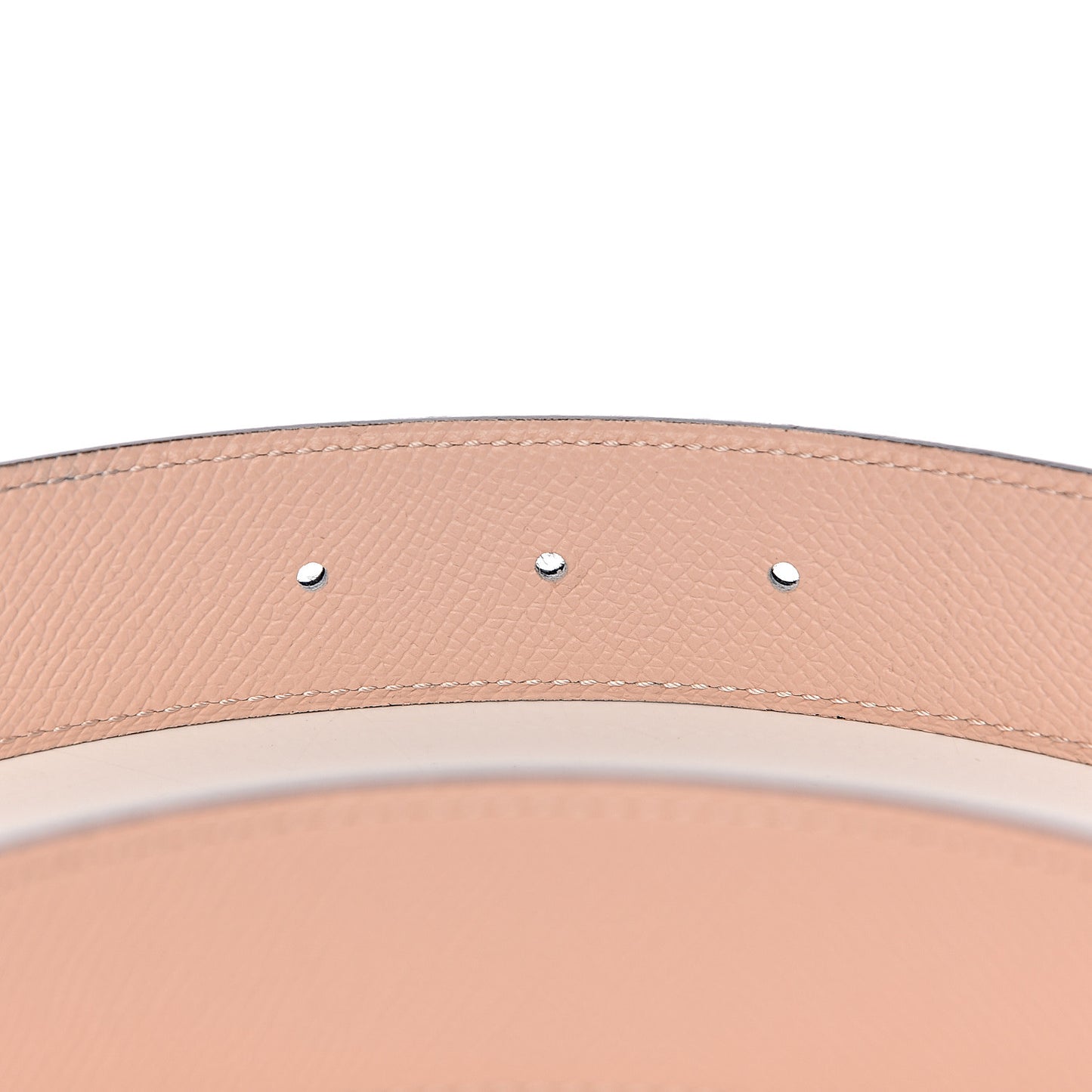 Swift Epsom Reversible 32mm Martelee H Belt 90 Bleu Indigo Rose Eglantine