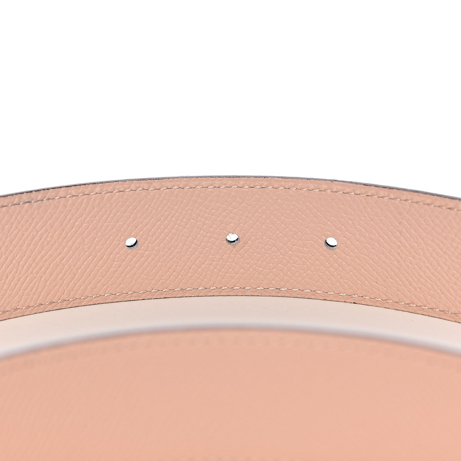 Hermes Swift Epsom Reversible 32mm Martelee H Belt 90 Bleu Indigo Rose Eglantine 5 of 8