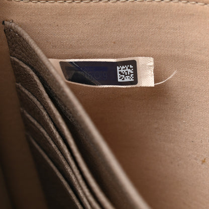 Chloe Grained Calfskin Joe Clutch Motty Grey 9 of 17