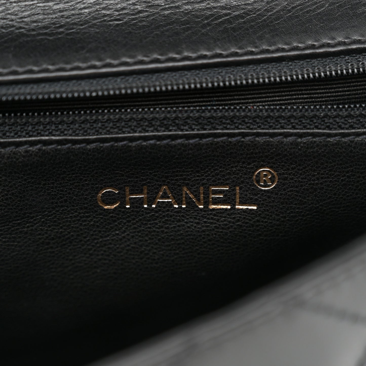 Lambskin Bekko Resin Medium Single Flap Black