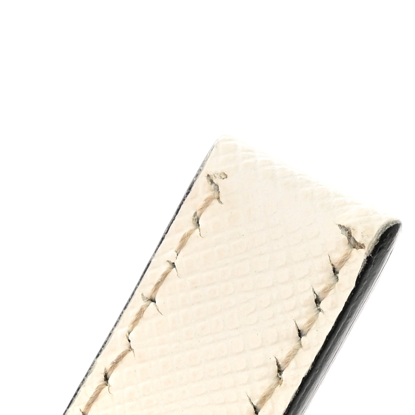 Saffiano Travel Small Brique Top Handle Crossbody Bag White