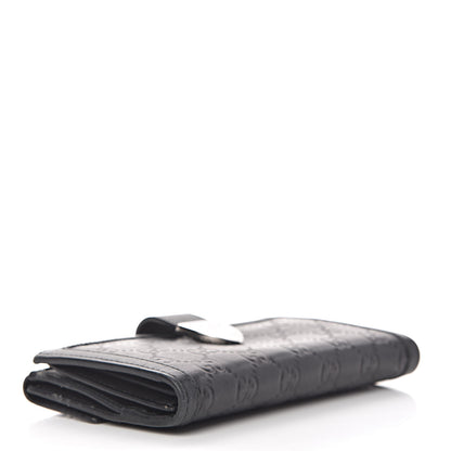 Gucci Guccissima Continental Wallet Black 4 of 16
