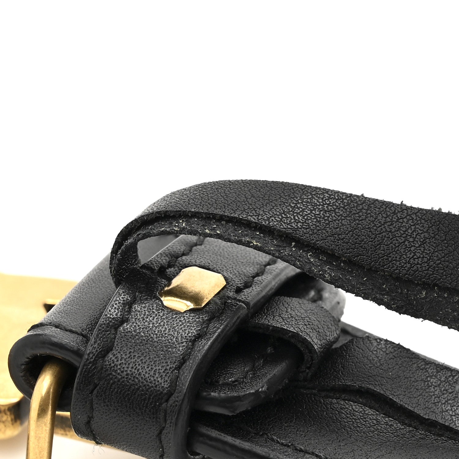 Gucci Calfskin Double G 30mm Belt 85 34 Black 5 of 6