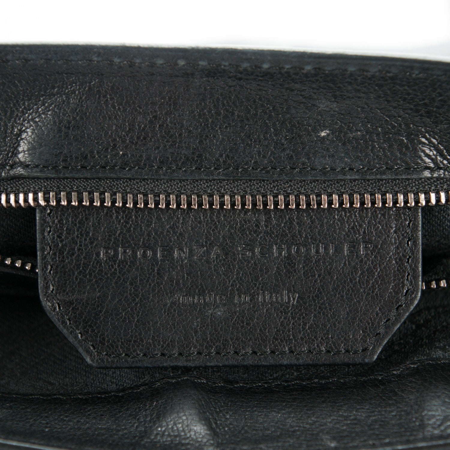 Proenza Schouler Lambskin PS1 Pochette Clutch Black 7 of 8