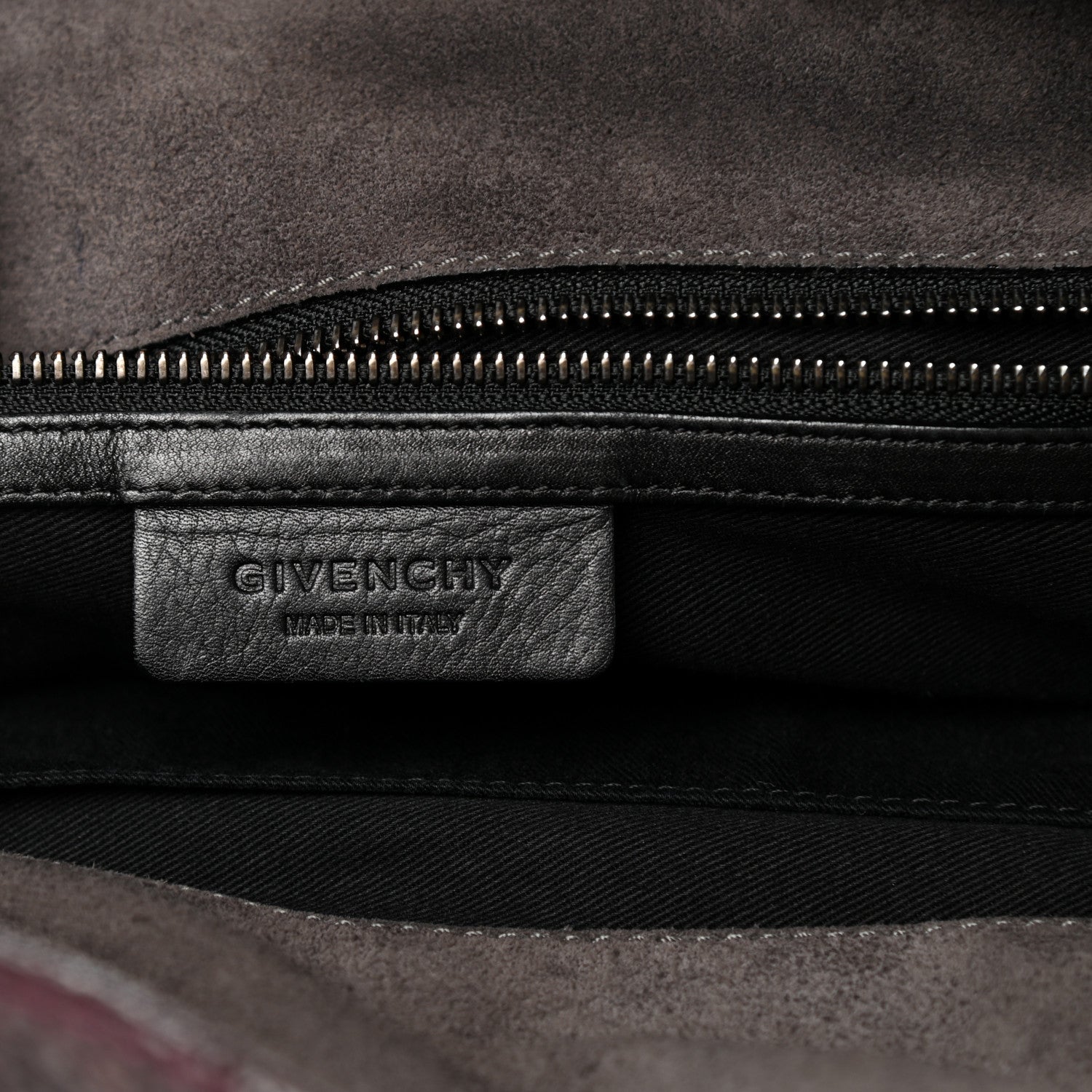 Givenchy Glazed Pebbled Calfskin North South Nightingale Purple 6 of 18
