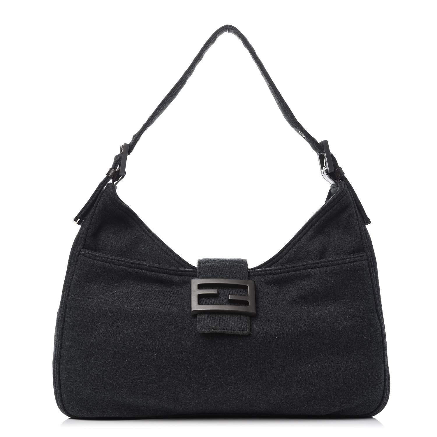 Fendi Jersey Baguette Grey 1 of 10