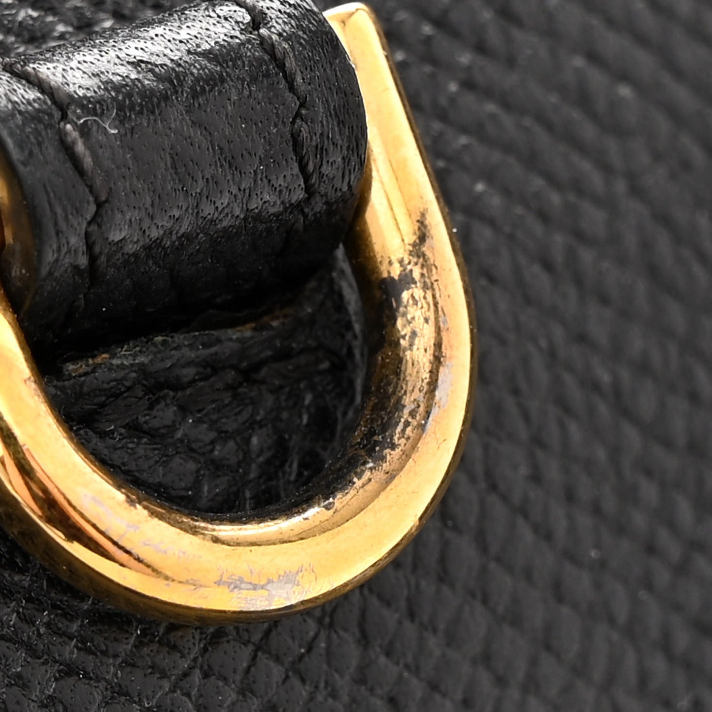 Grained Calfskin Mini Belt Bag Black