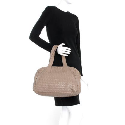 Bottega Veneta Nappa Intrecciato Bowler Beige 2 of 7