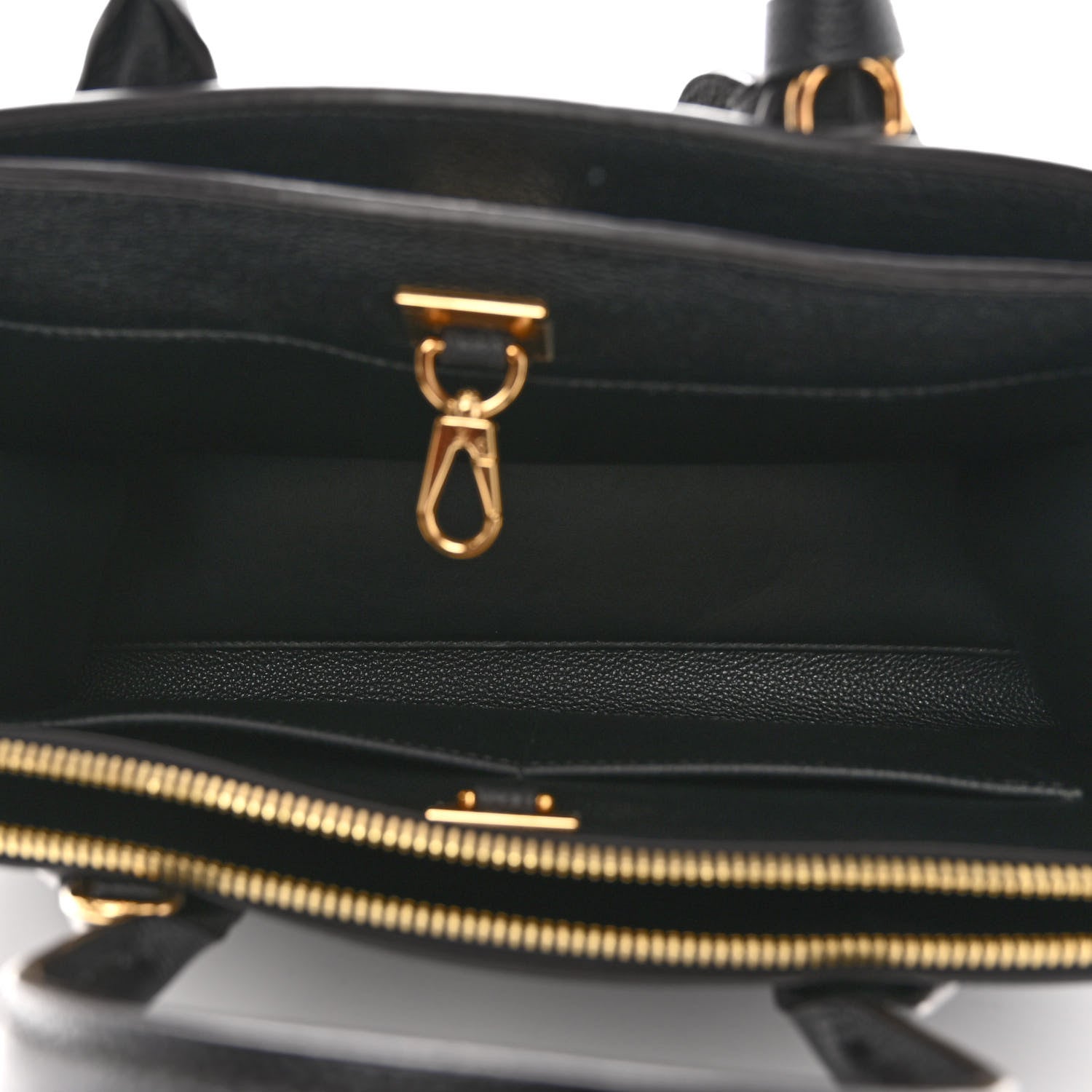 Louis Vuitton Taurillon City Steamer MM Black 5 of 9