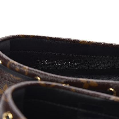 Louis Vuitton Patent Monogram Gloria Loafers 38 7 of 8