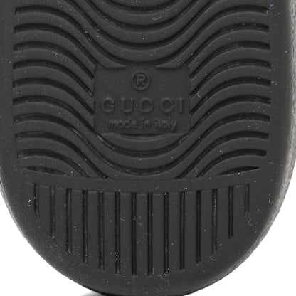Gucci Miro Soft Calfskin Ayers Web Mens Ace Sneakers 9 Black Rosso 8 of 10