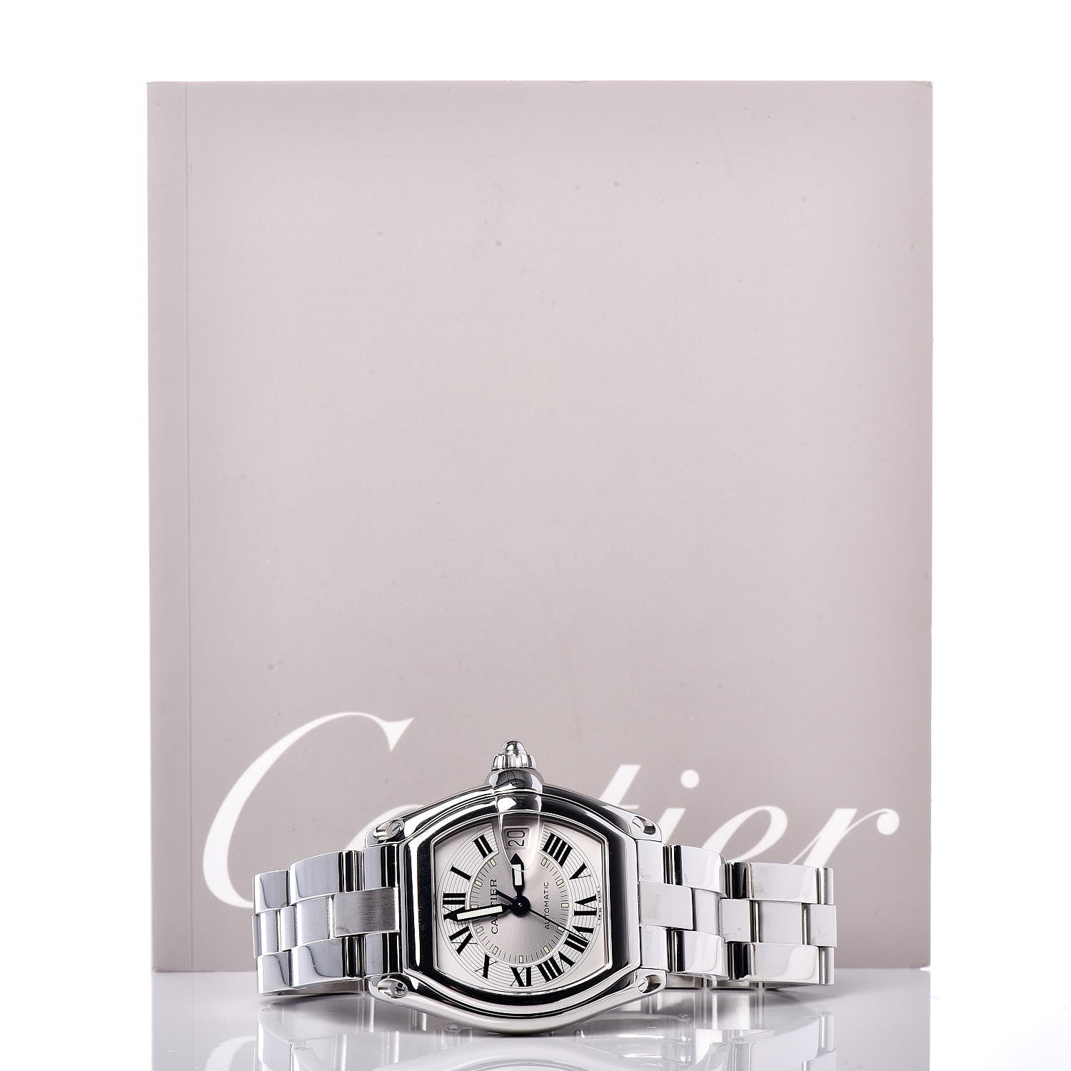 Cartier Stainless Steel 37mm Roadster Automatic Watch 9 of 9