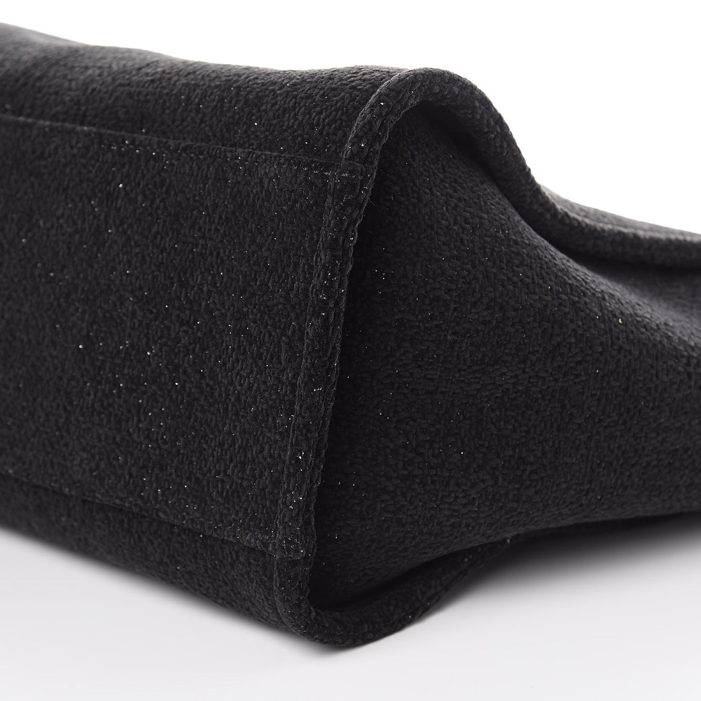 Lurex Boucle Medium Deauville Tote Black