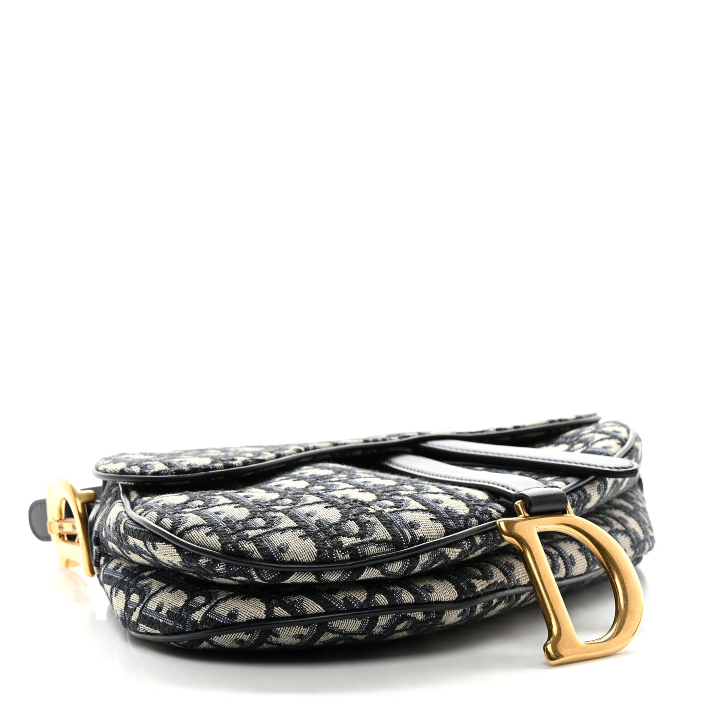 Oblique Saddle Bag Blue