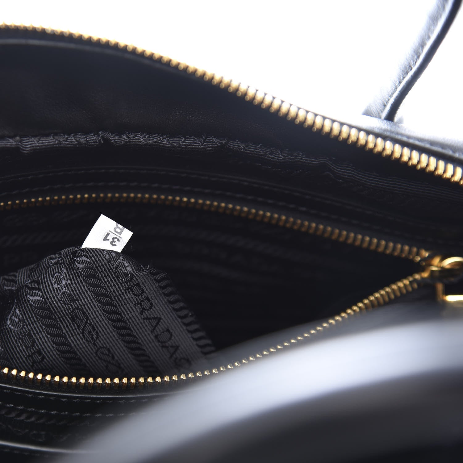 Prada City Calf Mirage Bauletto Black 9 of 12